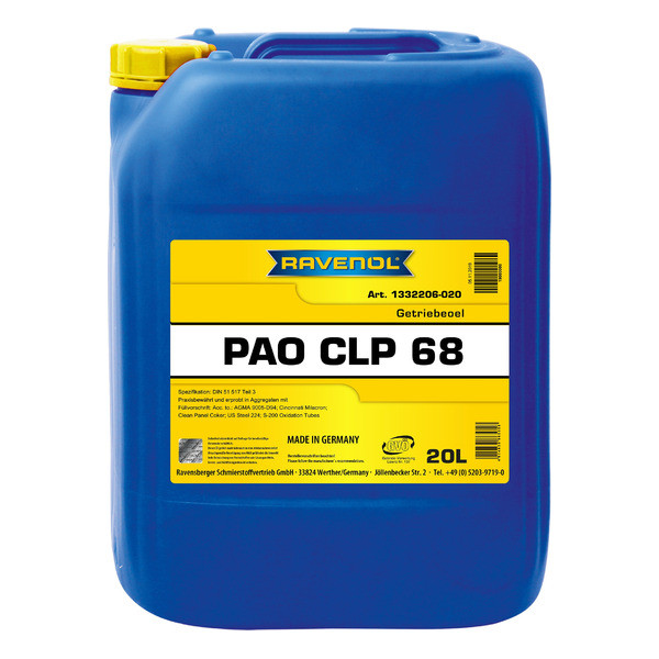 Getriebeoel PAO CLP 68